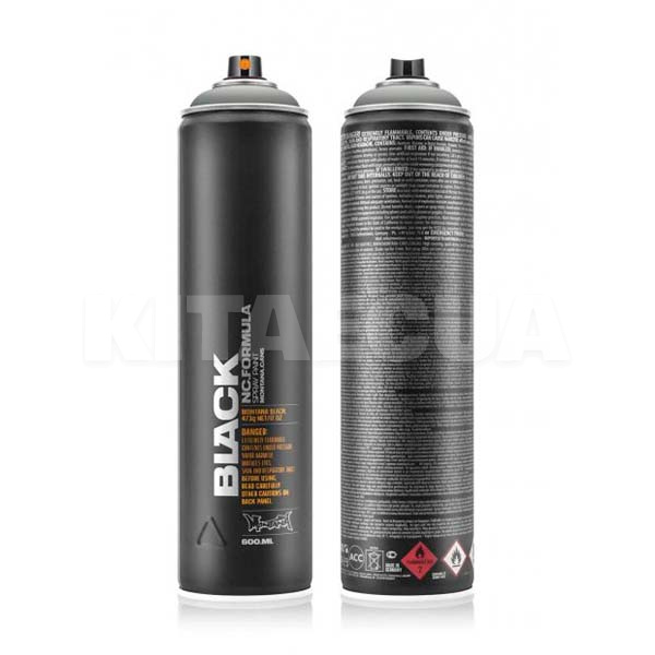 Фарба сіра 600мл матова BLK 7050 Shark MONTANA (278396-MONTANA)