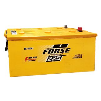Аккумулятор автомобильный 225Ач 1500А "+" слева FORSE
