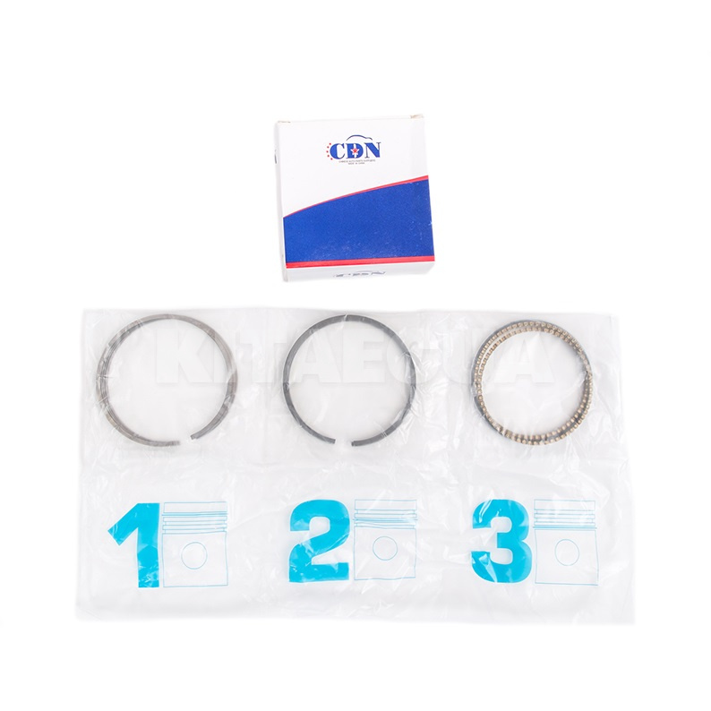 Кольца поршневые +0.25 1.6L CDN на Chery AMULET (480EF-1004030BA) - 3