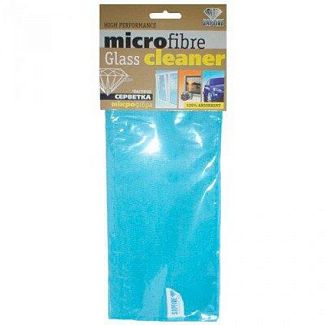 Микрофибра для авто Glass Cleaner 30х30см универсальная Sapfire