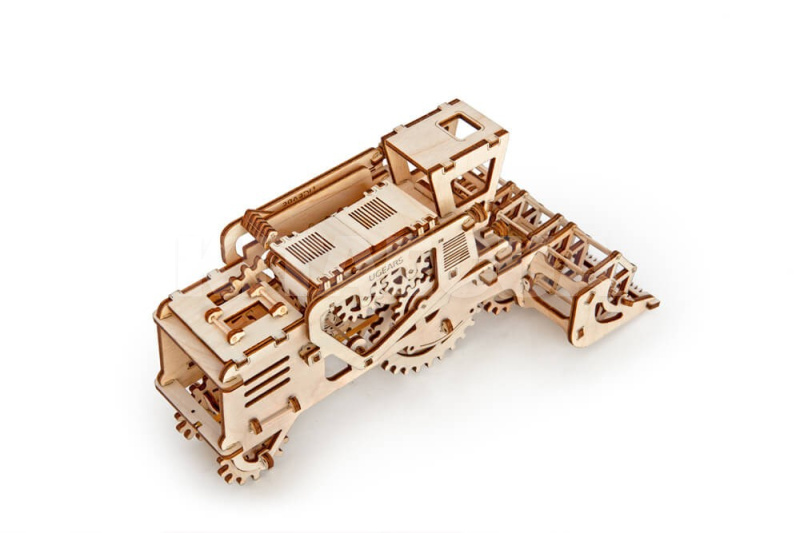 Механический пазл 3D "Комбайн" UGEARS (70010) - 9