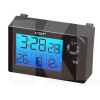 Автомобільний годинник з внутрішнім та зовнішнім термометром 7048V VST (24000130)