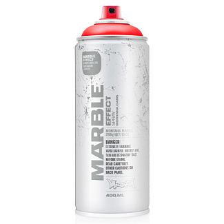 Краска декоративная эффект мрамора 400мл EM3000 красная матовая Marble MONTANA