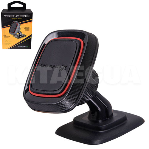 Держатель автомобильный магнит на скотче Grand-X (MT-02)