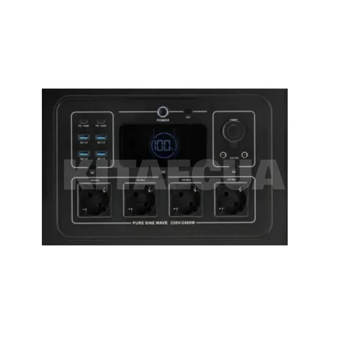 Портативна зарядна станція 2400 Втг YATO (YT-83095) - 3