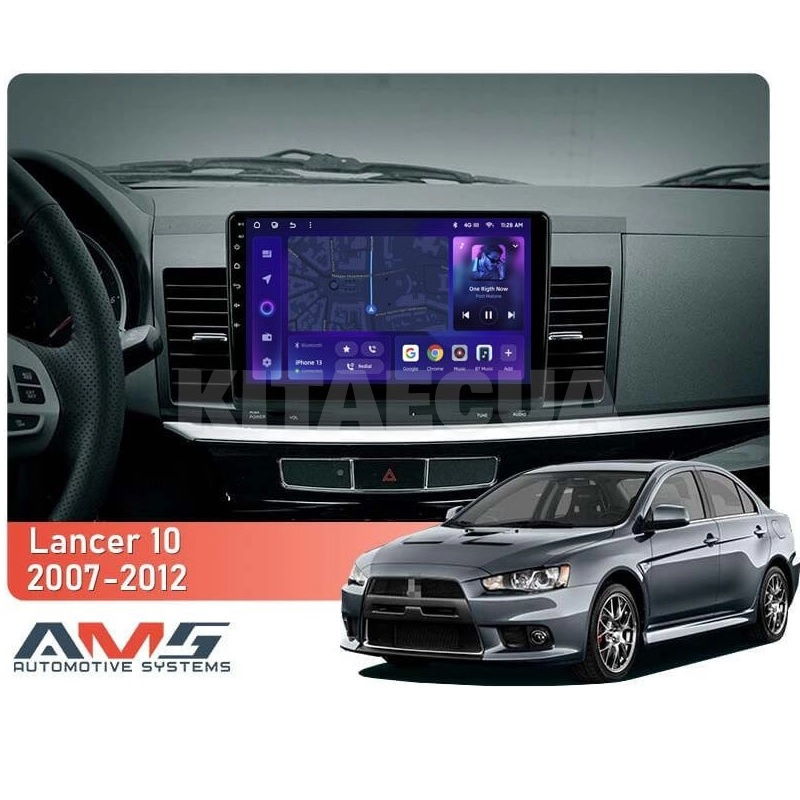 Штатна магнітола MOSS M3 4+32 ГБ 10" Mitsubishi Lancer 10 CY 2007-2012 (A) AMS (50841) - 5