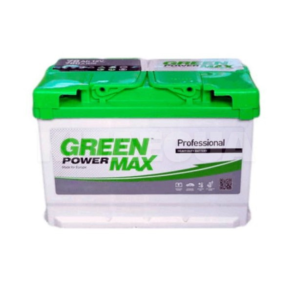 Аккумулятор автомобильный 95Ач 850А "+" справа Green Power (22371)