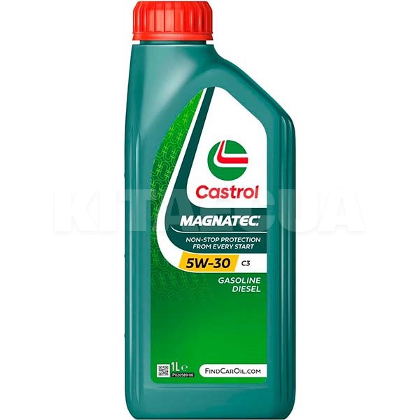 Масло моторное синтетическое 1л 5W-30 MAGNATEC STOP-START C3 CASTROL (RB-MSS53C3-12X1L)