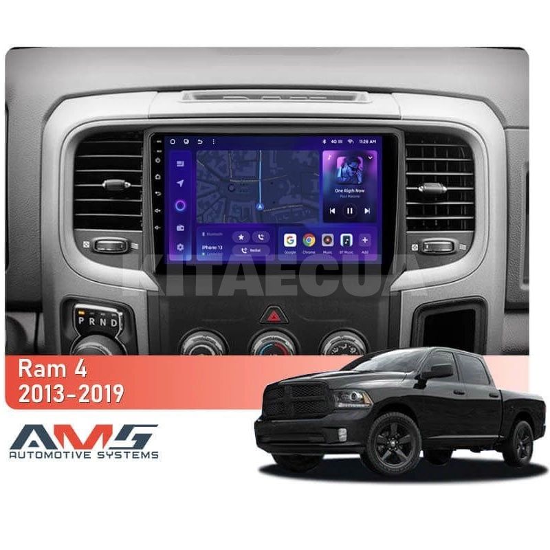 Штатна магнітола MOSS M3 4+32 ГБ 9" Dodge Ram 4 DS 2013-2019 (F2) AMS (49846) - 2