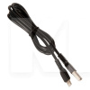 Кабель USB Lightning 2.4A X20 1м чорний HOCO (6957531068808)