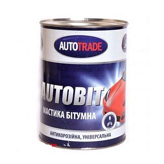 Мастика бітумно-бутилкаучукова 2.4л (Уцінка) AUTOTRADE