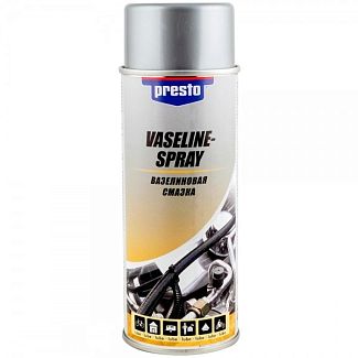 Смазка вазелиновая универсальная 400мл vaseline spray PRESTO
