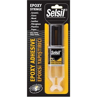 Клей двокомпонентний епоксидний Epoxy Adhesive 28г SELSIL