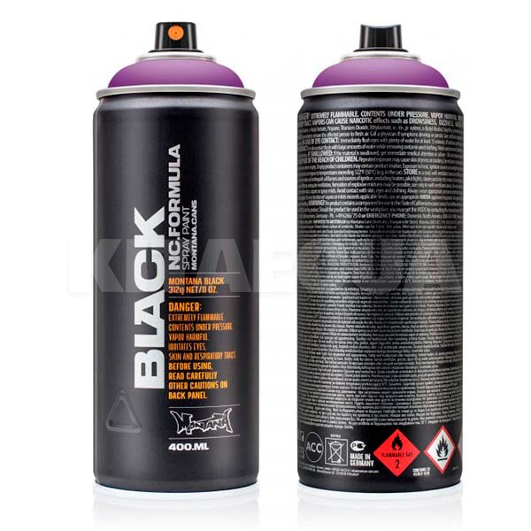 Краска 400мл матовая "фиолетовый пимп" MONTANA (263866-MONTANA) - 2