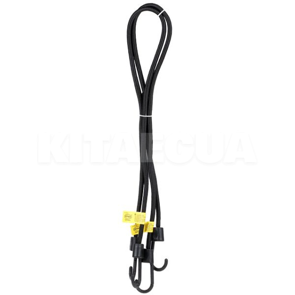 Ремень стяжной с крюками ElasticFix PRO эластичный 1м комплект 2шт HEYNER (881200)