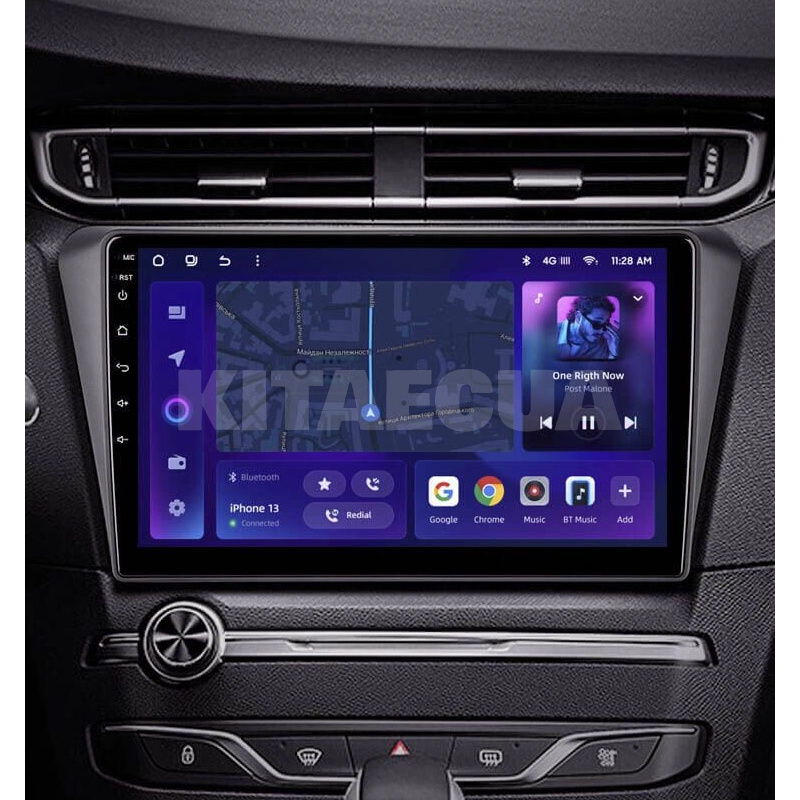 Штатна магнітола MOSS M2 4+32 Gb 10" Peugeot 408 2014-2018 AMS (49674) - 2