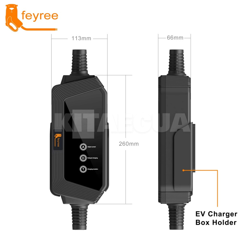 Зарядка для електромобіля Type 2 22 кВт 32А 3-фази Hero FEYREE (FY22-32-3PH-TP2-H7) - 2