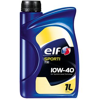 Масло моторное синтетическое 1л 10W-40 Sporti TXI ELF