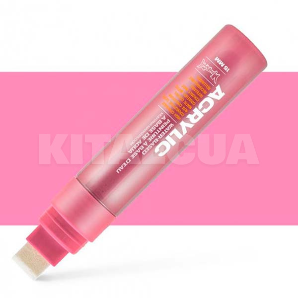 Маркер акриловый 15мм Shock Pink Light MONTANA (323195)
