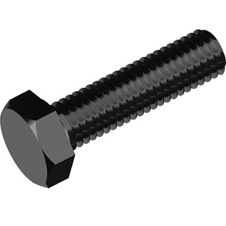 Болт М14 x 25 ТВ-10.9 шаг 1.5 серый 