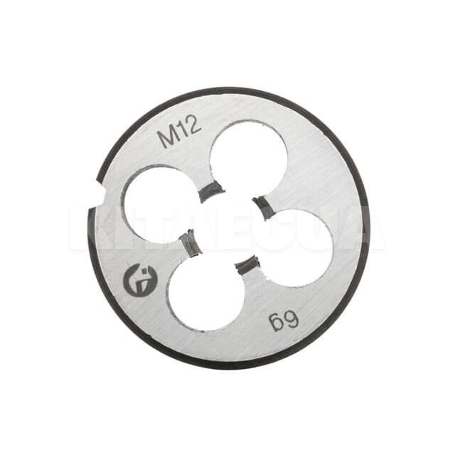 Плашка трубная для нарезания резьбы M12х1.75мм Intertool (SD-8234) - 2