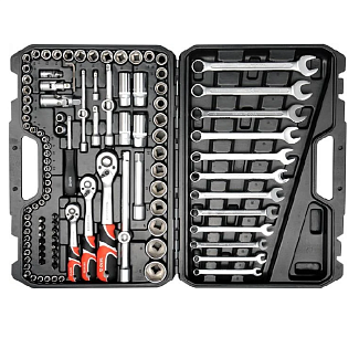 Набор головок торцевых 1/2" 3/8" 1/4" 111 предметов YATO