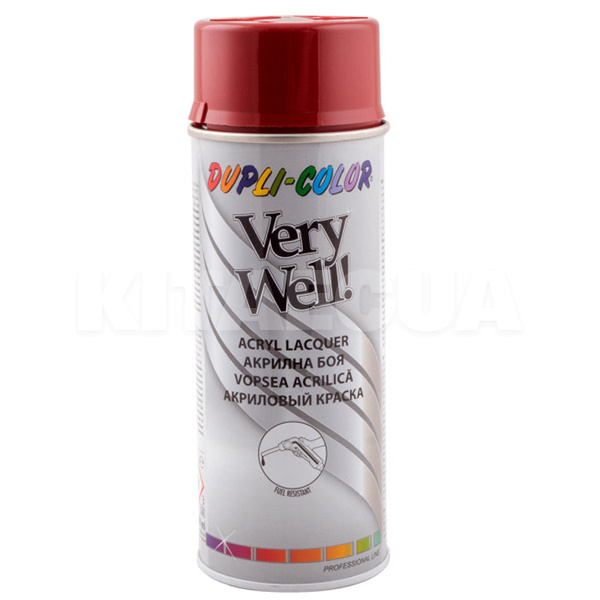 Фарба-емаль універсальна 400мл Ral 3011 коричнево-червона Very Well Dupli Color (VW30110-DUPLI-COLOR)