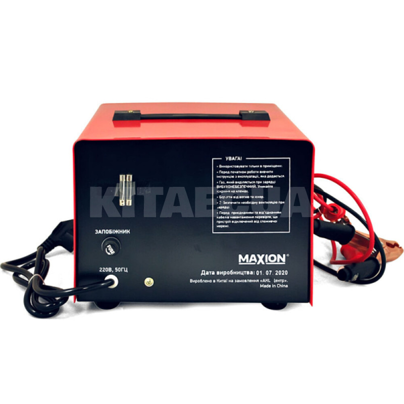зарядний пристрій для акумулятора 12В 300Ач 27A трансформаторне MAXION (MX PLUS-27As) - 3