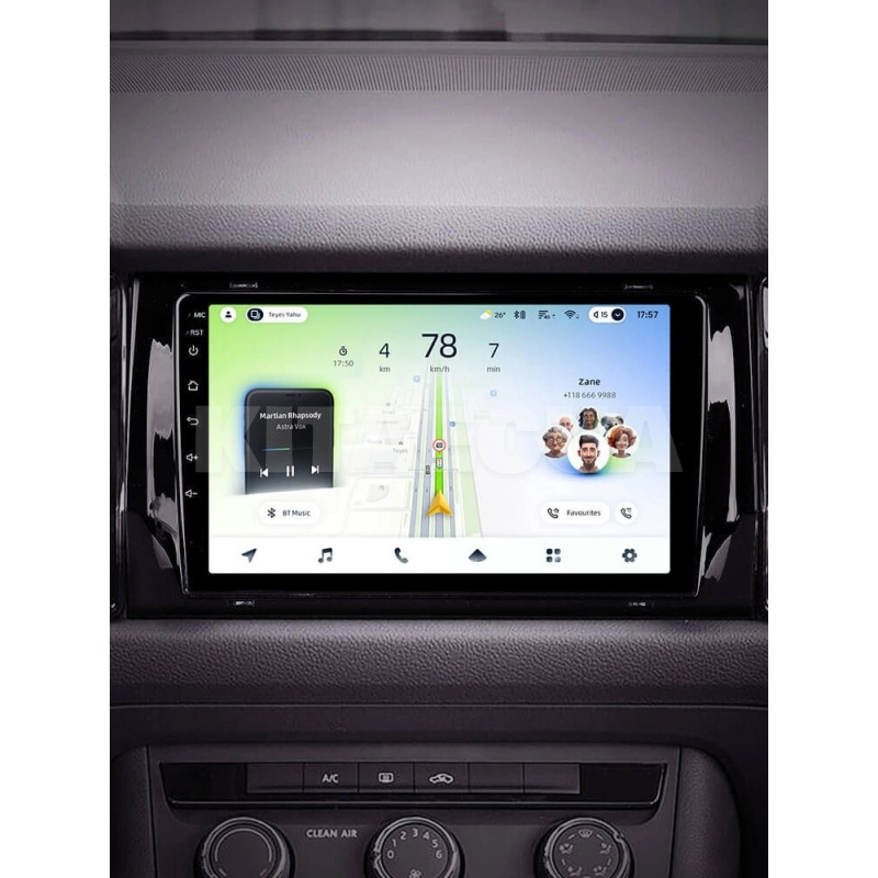 Штатная магнитола CC4L 6+64 Gb 9" Skoda Karoq NU7 2017-2021 (B) Teyes (71208) - 3