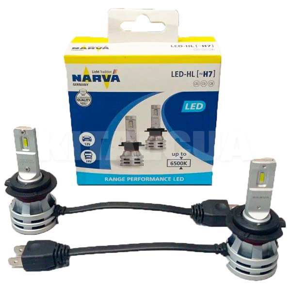 LED лампа для авто HIR2 24W 6500K NARVA (18044) - 2
