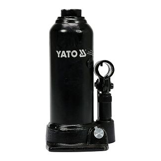 Домкрат гидравлический бутылочный 5т (212мм-468мм) YATO