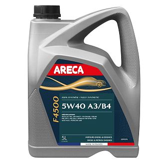 Масло моторное синтетическое 5л 5W-40 F4500 ARECA