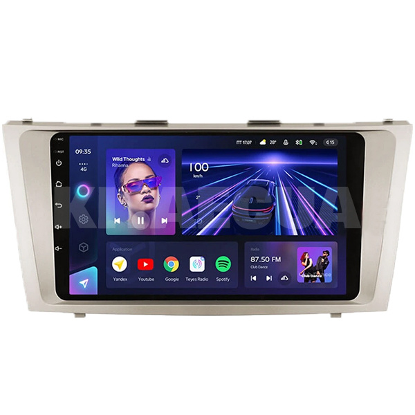 Штатна магнітола CC3 4+32 Gb 9" Toyota Camry 6 XV 40 2006-2011 (F1) Teyes (46897)