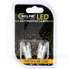 LED лампа для авто Premium Line W2.1x9.5d 1W 6500K (комплект) Solar (SL1332)