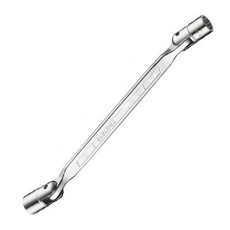 Ключ торцевой шарнирный с головками 8 мм х 10 мм FORCE