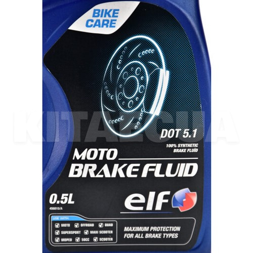 Гальмівна рідина 0.5л DOT5.1 ELF (ELFDOT5105) - 2