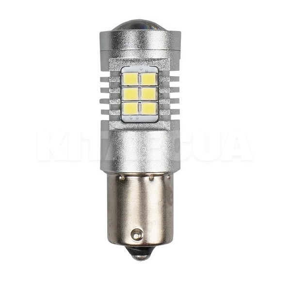 Світлодіодна лампа E8 12V P21W 5500K (компл.) AMS (41239) - 2