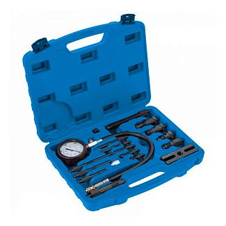 Компрессометр дизельный (наб.16 предметов) HOGERT