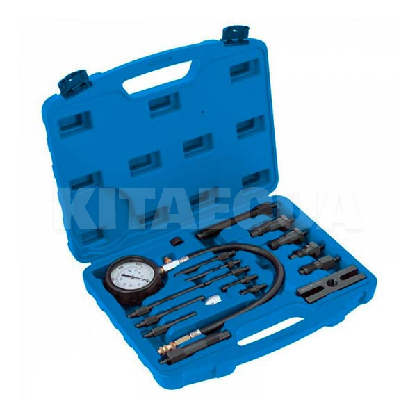 Компрессометр дизельный (наб.16 предметов) HOGERT (HT8G410)