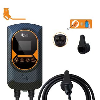Зарядка для электромобиля Type Tesla 12 кВт 50А 1-фаза Wi-Fi Taurus EV-PRO APP Version FEYREE