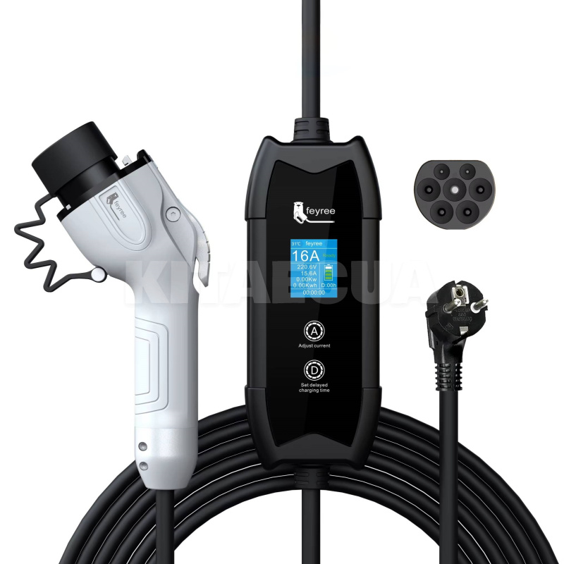 Зарядка Хонда МНВ (Honda MN-V) 3.7 кВт Wi-Fi FEYREE (FY3.5-16-1PH-GB/T-NW)