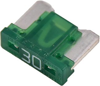 Запобіжник вилочний 30А micro зелений Bosch