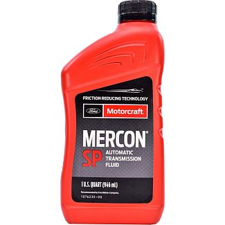 Масло трансмиссионное синтетическое 0.946л ATF Mercon SP Motorcraft