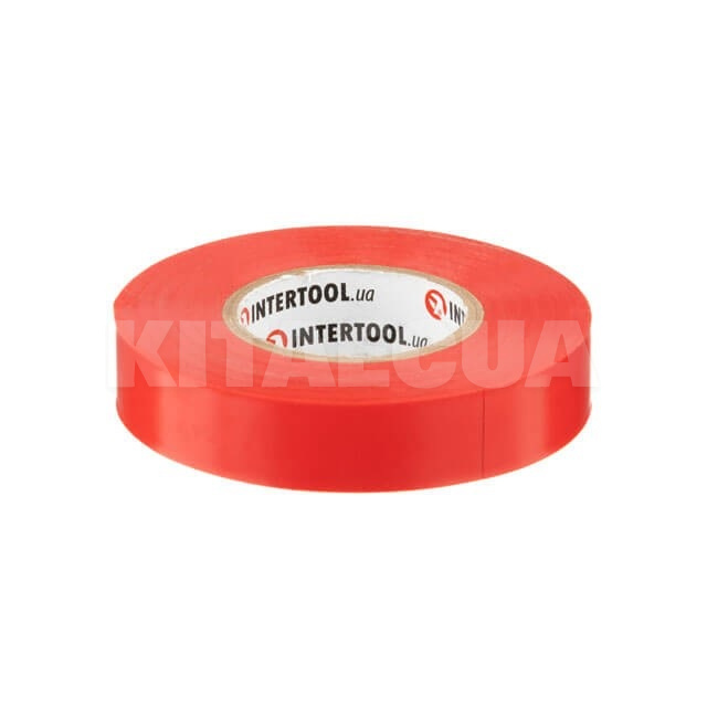 Лента изоляционная 17мм x 25м красная Intertool (IT-0060) - 2