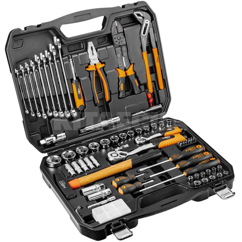 Набор инструментов 1/2" 1/4" 100 предметов NEO Tools (08-920)