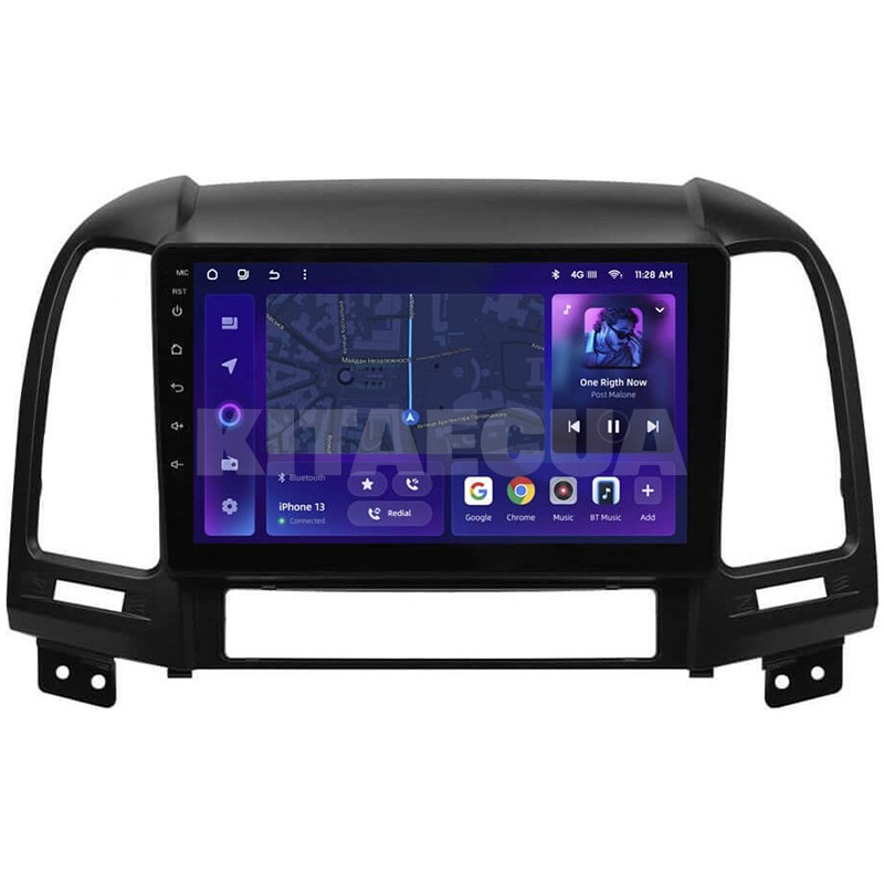 Штатна магнітола MOSS M2 4+32 Gb 9" Hyundai Santa Fe 2 2006-2012 AMS (49140)