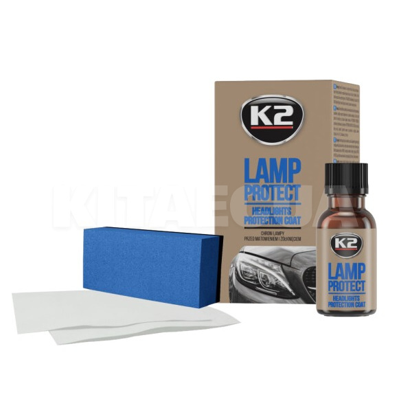 Полироль-защита для фар 10мл Lamp Protect K2 (K530) - 3