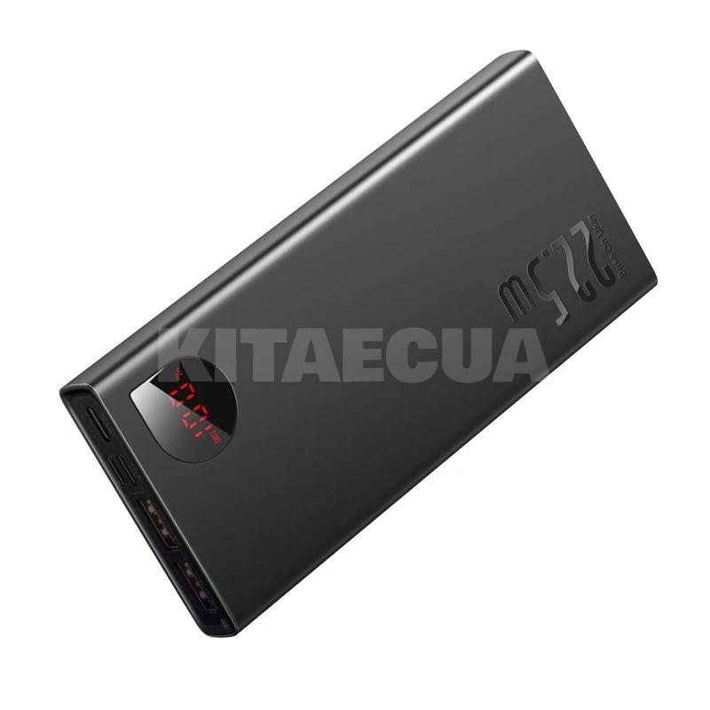 Повербанк Adaman Metal Digital Display 10000mAh 22.5W черный BASEUS (PPAD070001) - 3