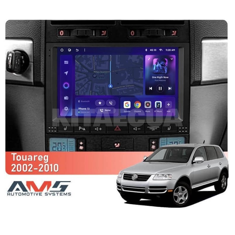 Штатна магнітола MOSS M3 4+32 ГБ 9" Volkswagen Touareg GP 2002-2010 (F2) AMS (50768) - 2