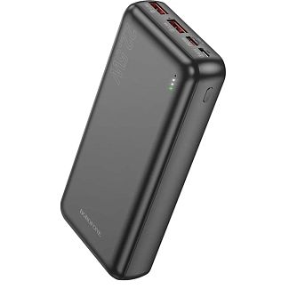 Повербанк Power 20000mAh 20000mAh чорний BOROFONE - Kitaec.ua Повербанк Power 20000mAh 20000mAh чорний BOROFONE